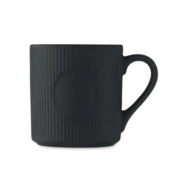 Ribbed ceramic mug mat 340 ml - MO2397 (MOCN#03)